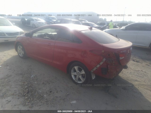 Photo 2 VIN: KMHDH6AEXDU020094 - HYUNDAI ELANTRA COUPE 