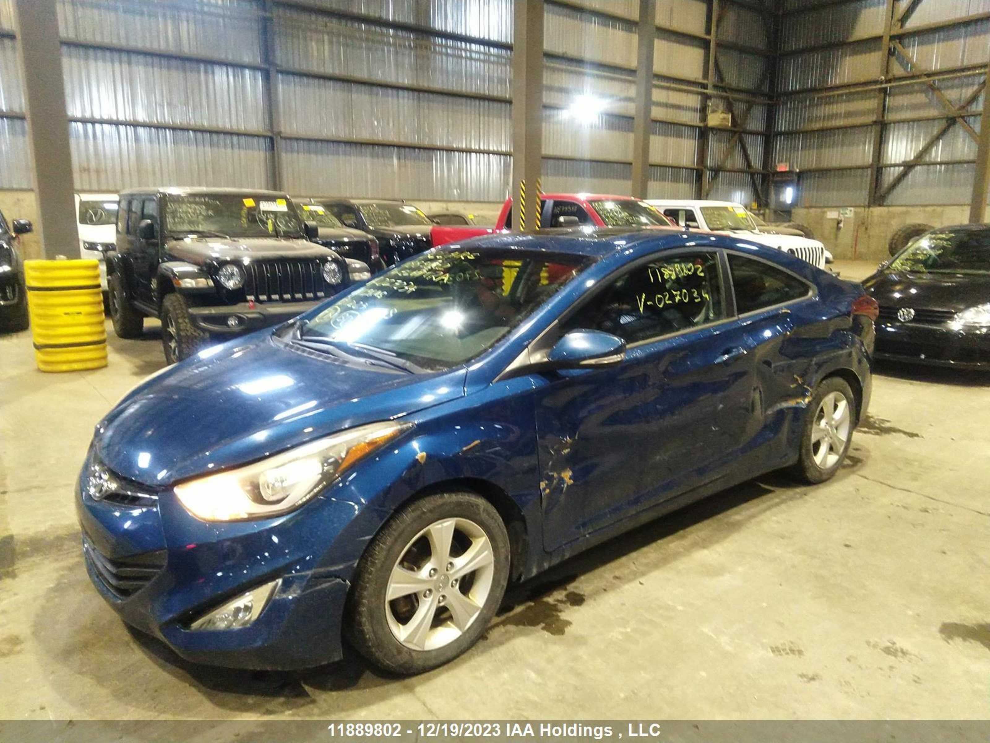 Photo 1 VIN: KMHDH6AH0EU027034 - HYUNDAI ELANTRA 