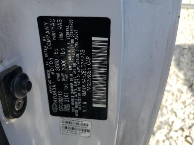 Photo 11 VIN: KMHDH6AH2EU024278 - HYUNDAI ELANTRA 