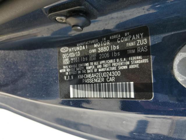 Photo 11 VIN: KMHDH6AH2EU024300 - HYUNDAI ELANTRA 