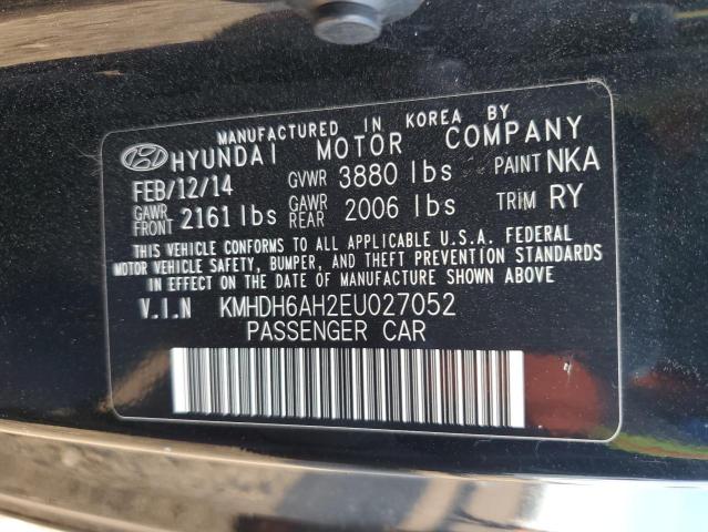 Photo 11 VIN: KMHDH6AH2EU027052 - HYUNDAI ELANTRA CO 