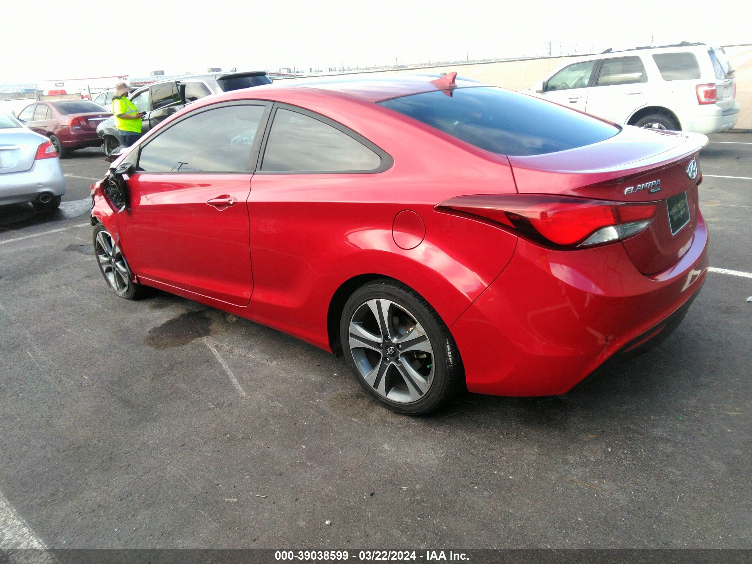 Photo 2 VIN: KMHDH6AH2EU029027 - HYUNDAI ELANTRA 