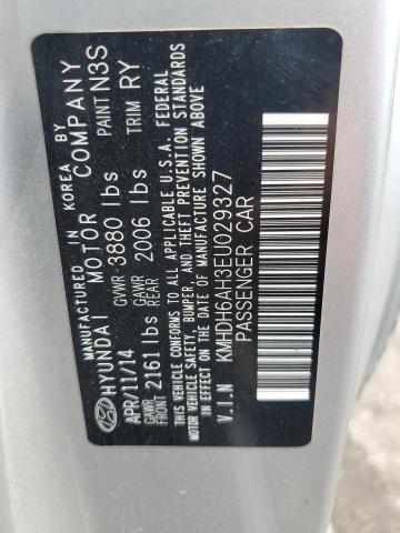 Photo 11 VIN: KMHDH6AH3EU029327 - HYUNDAI ELANTRA CO 