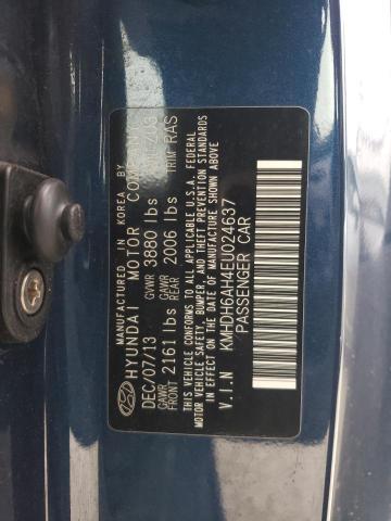 Photo 11 VIN: KMHDH6AH4EU024637 - HYUNDAI ELANTRA CO 