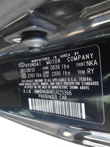 Photo 9 VIN: KMHDH6AH4EU025366 - HYUNDAI ELANTRA CO 