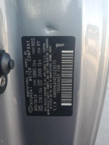 Photo 11 VIN: KMHDH6AH4EU029370 - HYUNDAI ELANTRA CO 