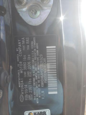 Photo 9 VIN: KMHDH6AH5EU026929 - HYUNDAI ELANTRA CO 