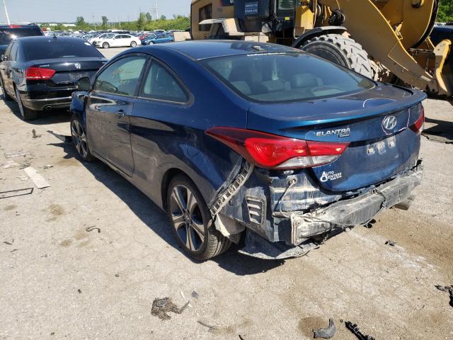 Photo 2 VIN: KMHDH6AH6EU024171 - HYUNDAI ELANTRA CO 