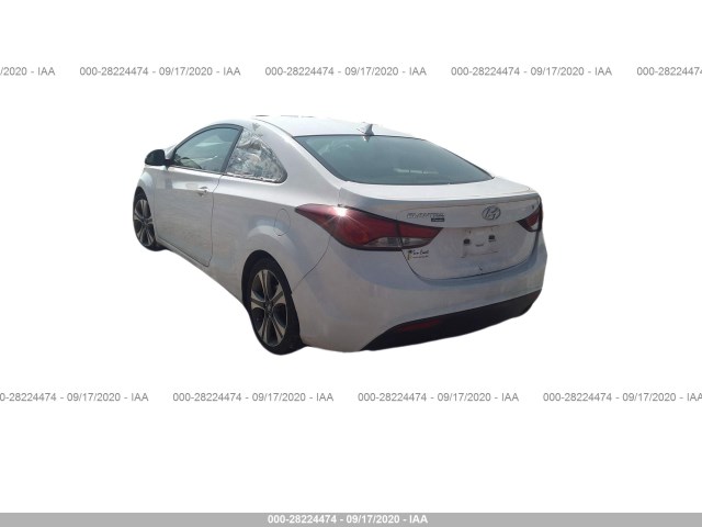 Photo 2 VIN: KMHDH6AH9EU024178 - HYUNDAI ELANTRA COUPE 