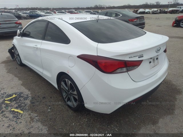 Photo 2 VIN: KMHDH6AH9EU024777 - HYUNDAI ELANTRA COUPE 