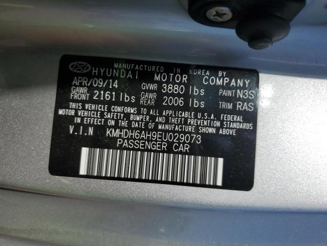 Photo 11 VIN: KMHDH6AH9EU029073 - HYUNDAI ELANTRA CO 