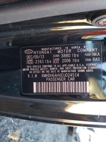 Photo 11 VIN: KMHDH6AHXEU024514 - HYUNDAI ELANTRA CO 