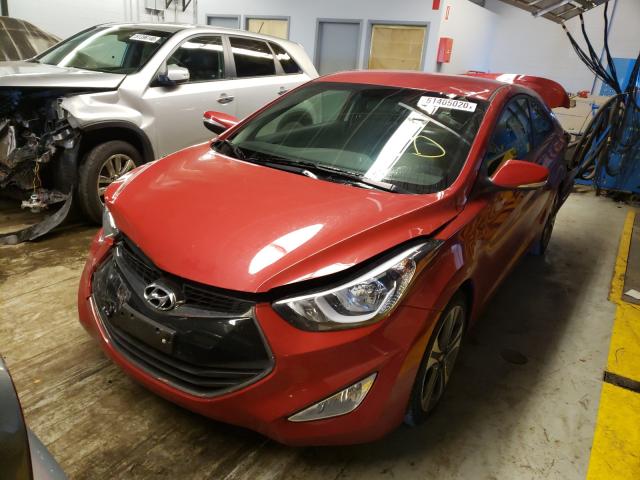 Photo 1 VIN: KMHDH6AHXEU026294 - HYUNDAI ELANTRA CO 