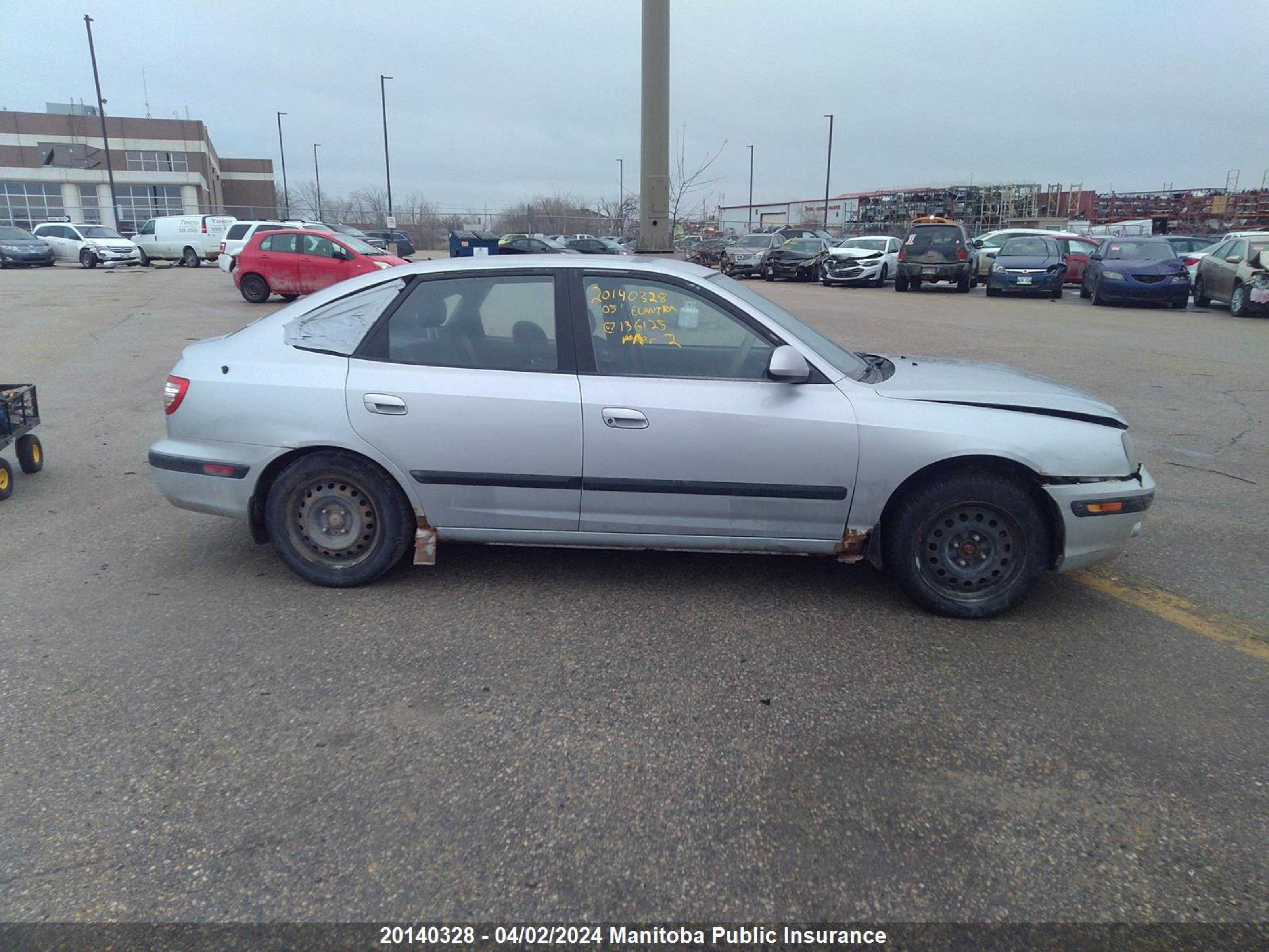 Photo 12 VIN: KMHDM55D45U136125 - HYUNDAI ELANTRA 