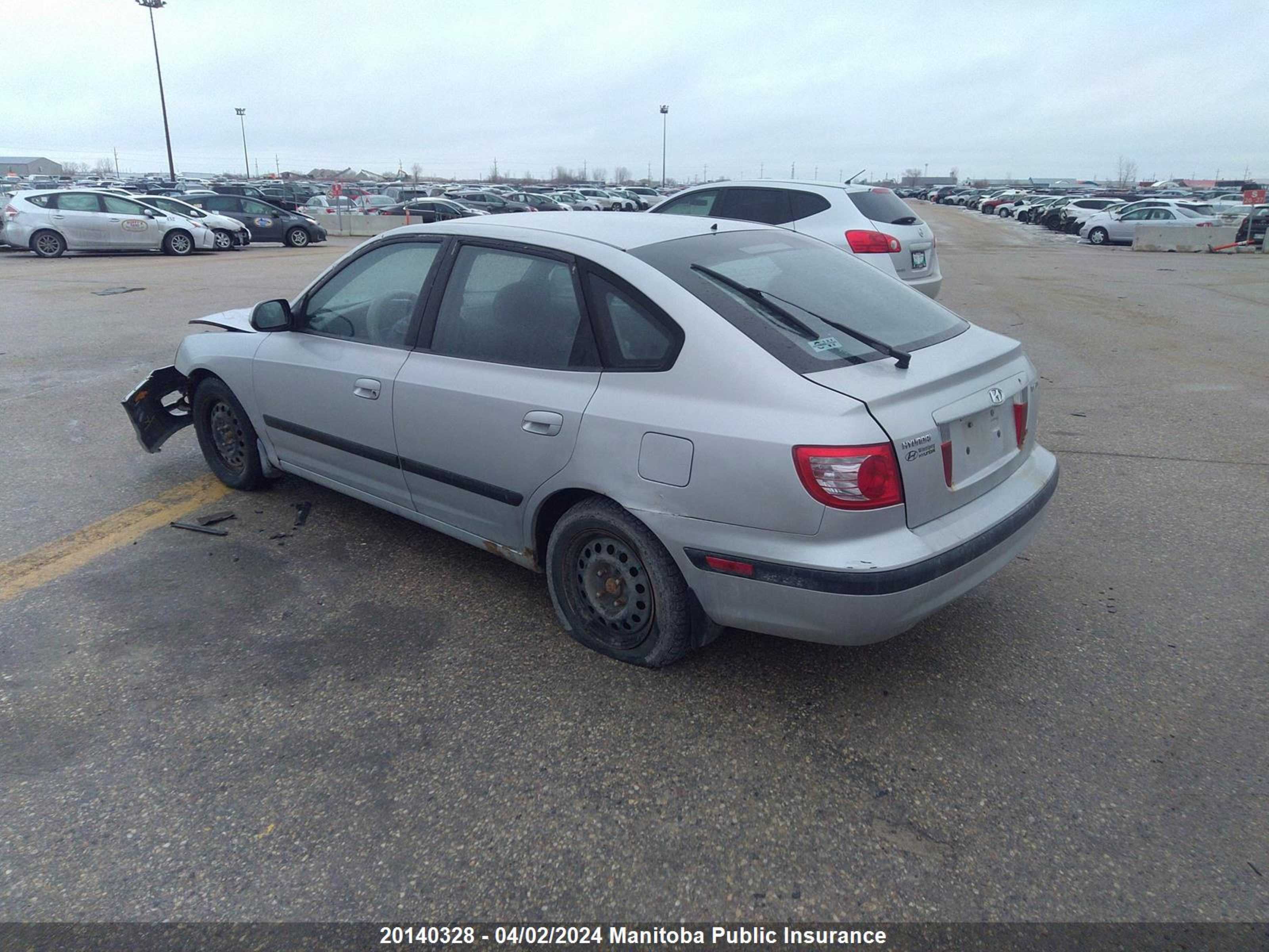 Photo 2 VIN: KMHDM55D45U136125 - HYUNDAI ELANTRA 