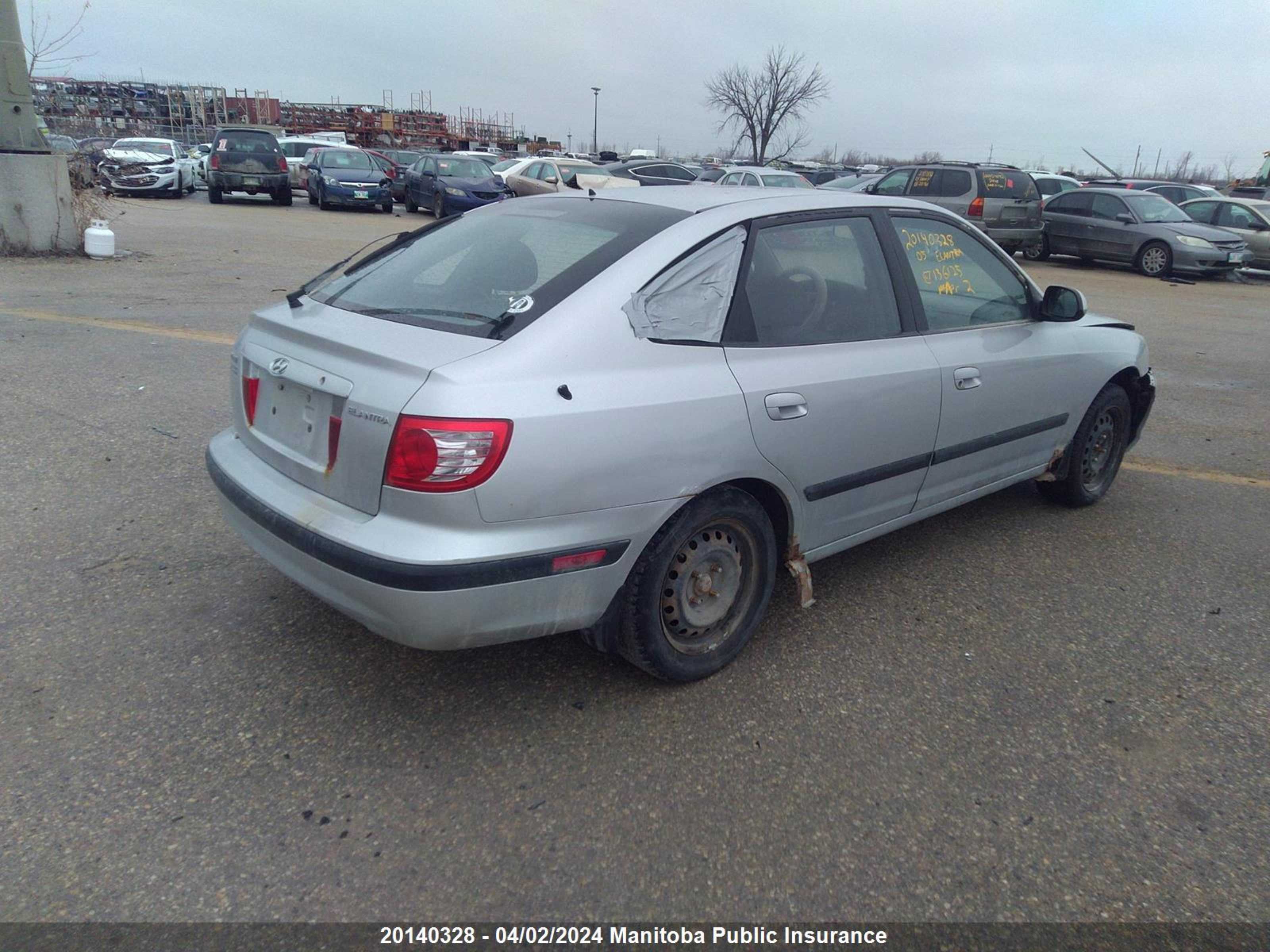 Photo 3 VIN: KMHDM55D45U136125 - HYUNDAI ELANTRA 