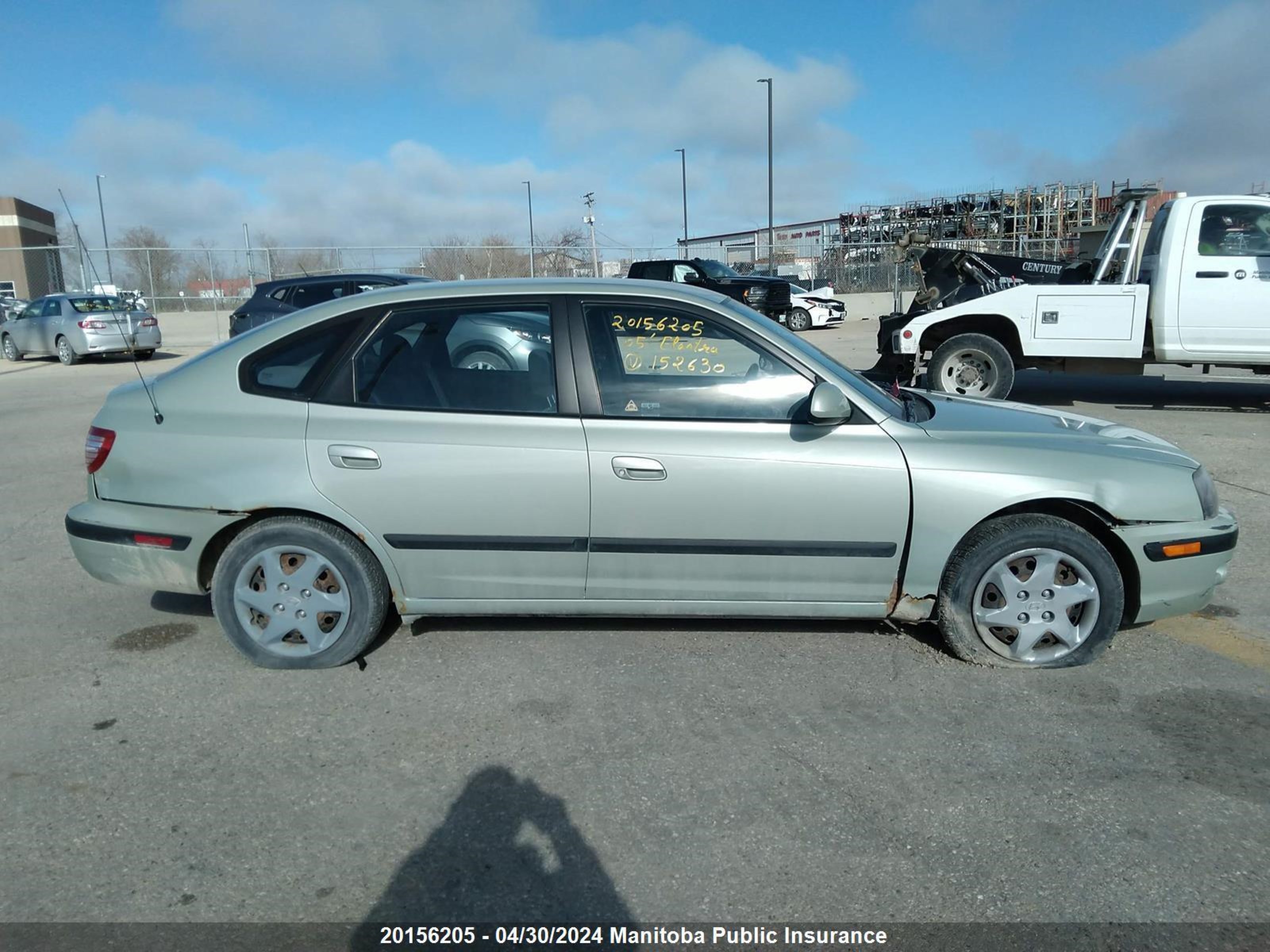 Photo 12 VIN: KMHDM55D95U152630 - HYUNDAI ELANTRA 