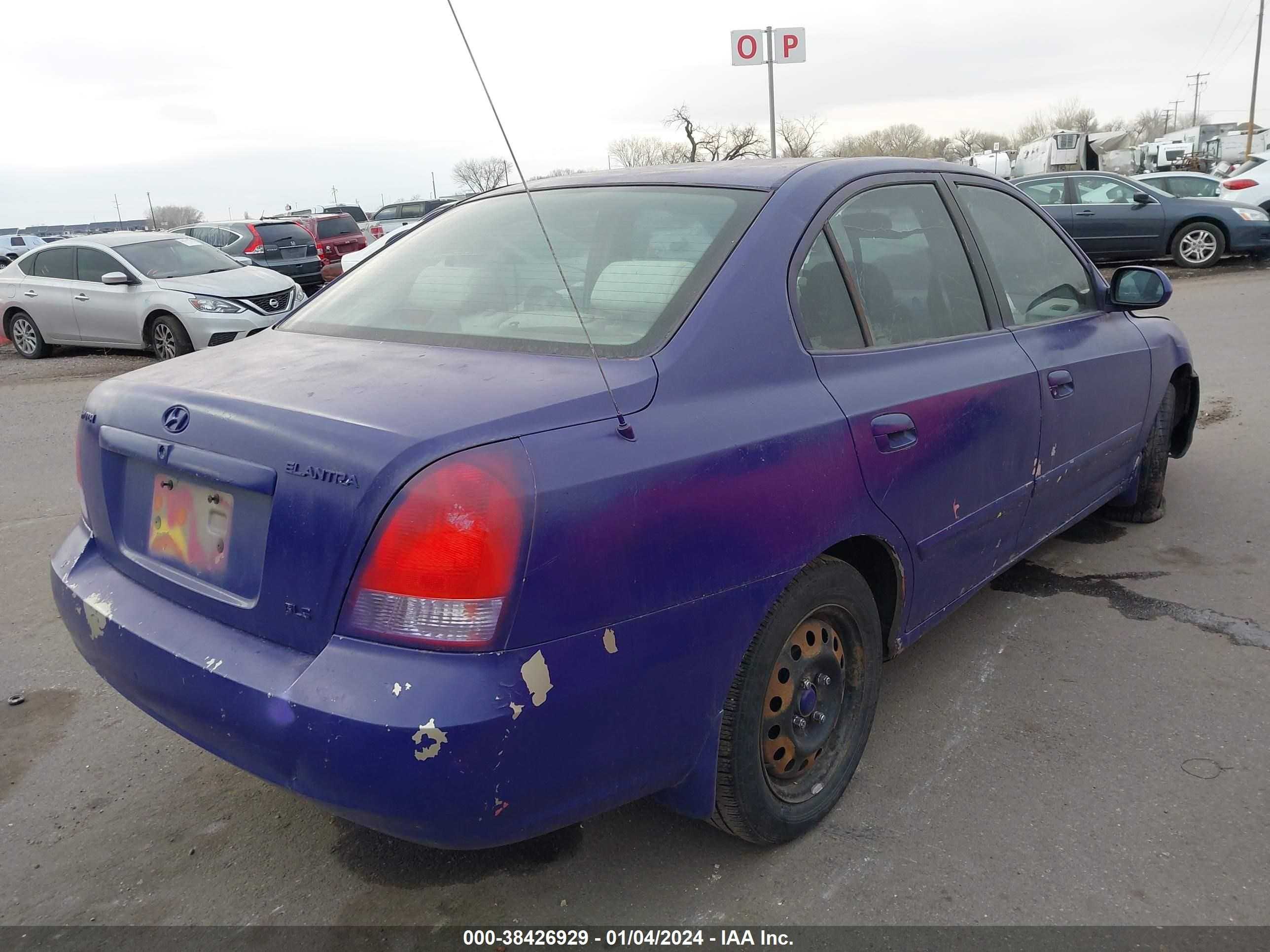 Photo 3 VIN: KMHDN45D21U199709 - HYUNDAI ELANTRA 