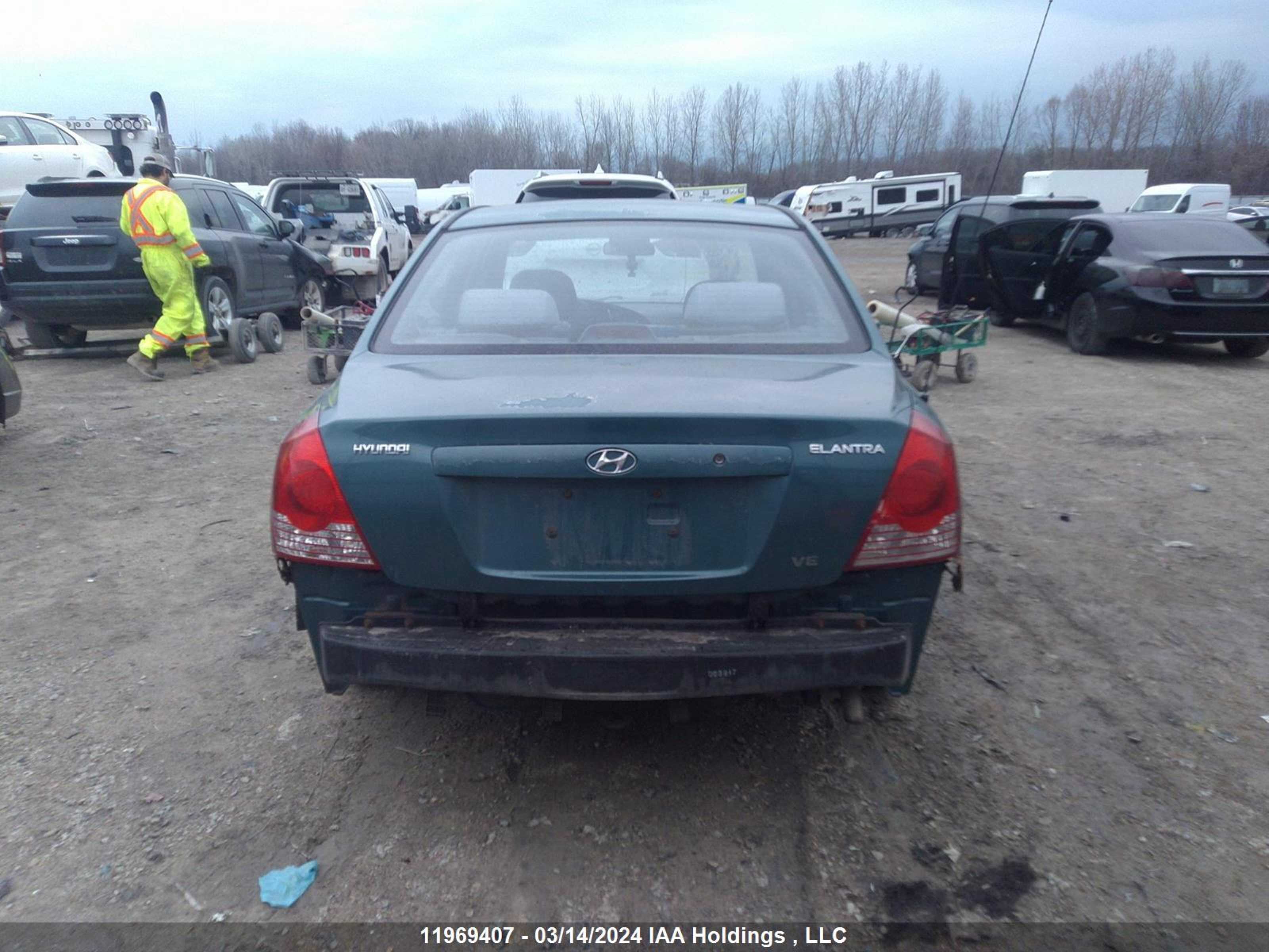 Photo 15 VIN: KMHDN45D34U758608 - HYUNDAI ELANTRA 