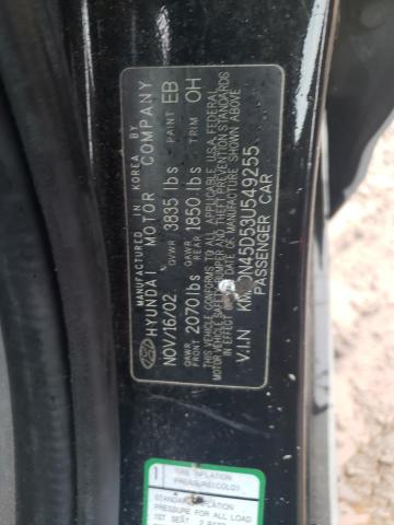 Photo 11 VIN: KMHDN45D53U549255 - HYUNDAI ELANTRA 