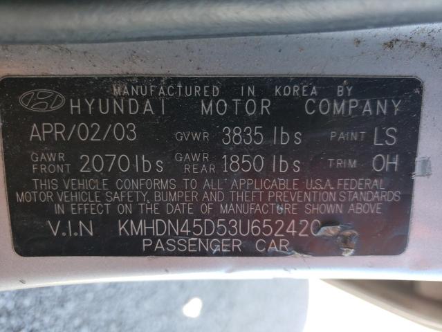 Photo 11 VIN: KMHDN45D53U652420 - HYUNDAI ELANTRA 