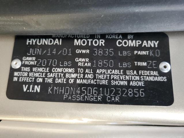 Photo 11 VIN: KMHDN45D61U232856 - HYUNDAI ELANTRA 