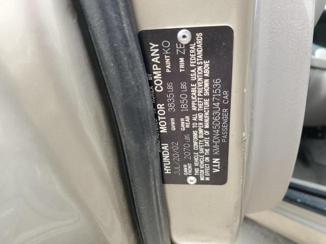 Photo 11 VIN: KMHDN45D63U471536 - HYUNDAI ELANTRA 