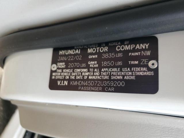 Photo 12 VIN: KMHDN45D72U359200 - HYUNDAI ELANTRA GL 