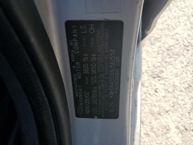 Photo 11 VIN: KMHDN45D93U561554 - HYUNDAI ELANTRA GL 