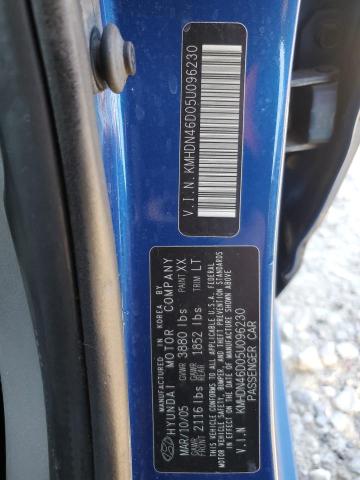 Photo 12 VIN: KMHDN46D05U096230 - HYUNDAI ELANTRA 