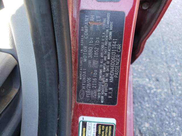 Photo 11 VIN: KMHDN46D06U311641 - HYUNDAI ELANTRA 