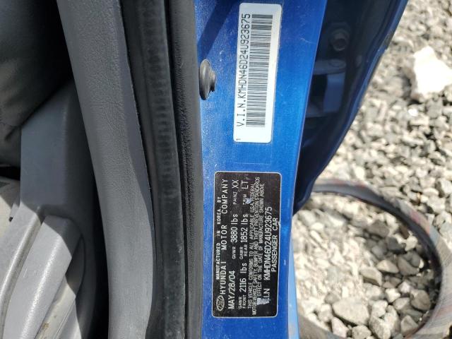 Photo 11 VIN: KMHDN46D24U923675 - HYUNDAI ELANTRA GL 