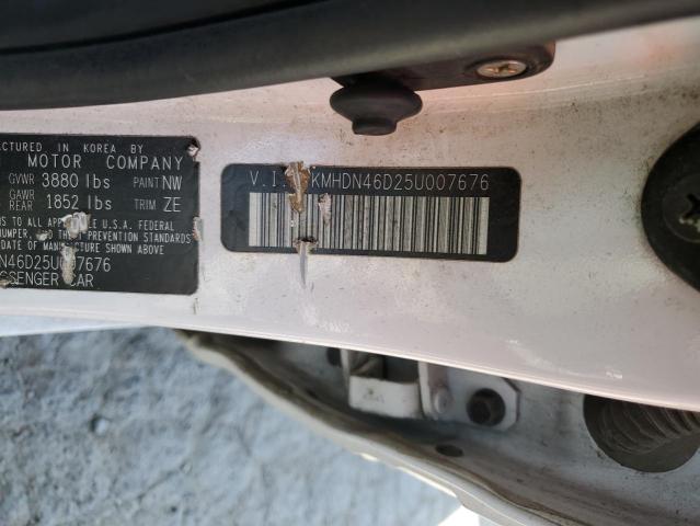 Photo 11 VIN: KMHDN46D25U007676 - HYUNDAI ELANTRA 