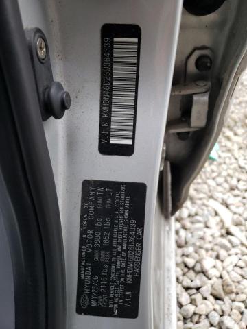 Photo 9 VIN: KMHDN46D26U364339 - HYUNDAI ELANTRA GL 