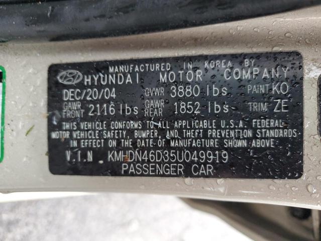 Photo 11 VIN: KMHDN46D35U049919 - HYUNDAI ELANTRA 