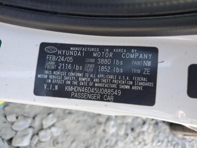 Photo 11 VIN: KMHDN46D45U088549 - HYUNDAI ELANTRA GL 