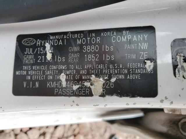 Photo 11 VIN: KMHDN46D45U951026 - HYUNDAI ELANTRA 