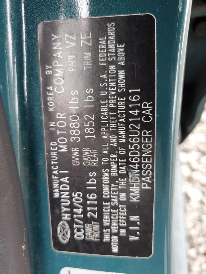 Photo 11 VIN: KMHDN46D56U214161 - HYUNDAI ELANTRA 