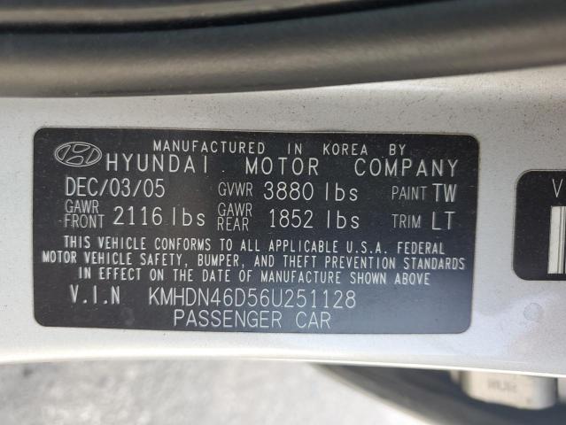 Photo 11 VIN: KMHDN46D56U251128 - HYUNDAI ELANTRA 