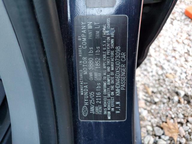 Photo 11 VIN: KMHDN46DX5U073098 - HYUNDAI ELANTRA 