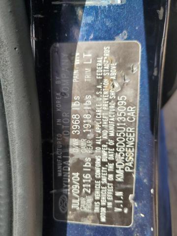 Photo 11 VIN: KMHDN56D05U135095 - HYUNDAI ELANTRA 