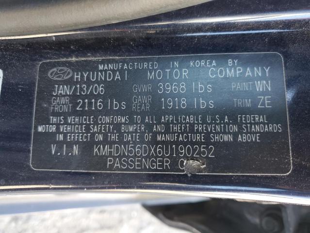 Photo 11 VIN: KMHDN56DX6U190252 - HYUNDAI ELANTRA GL 