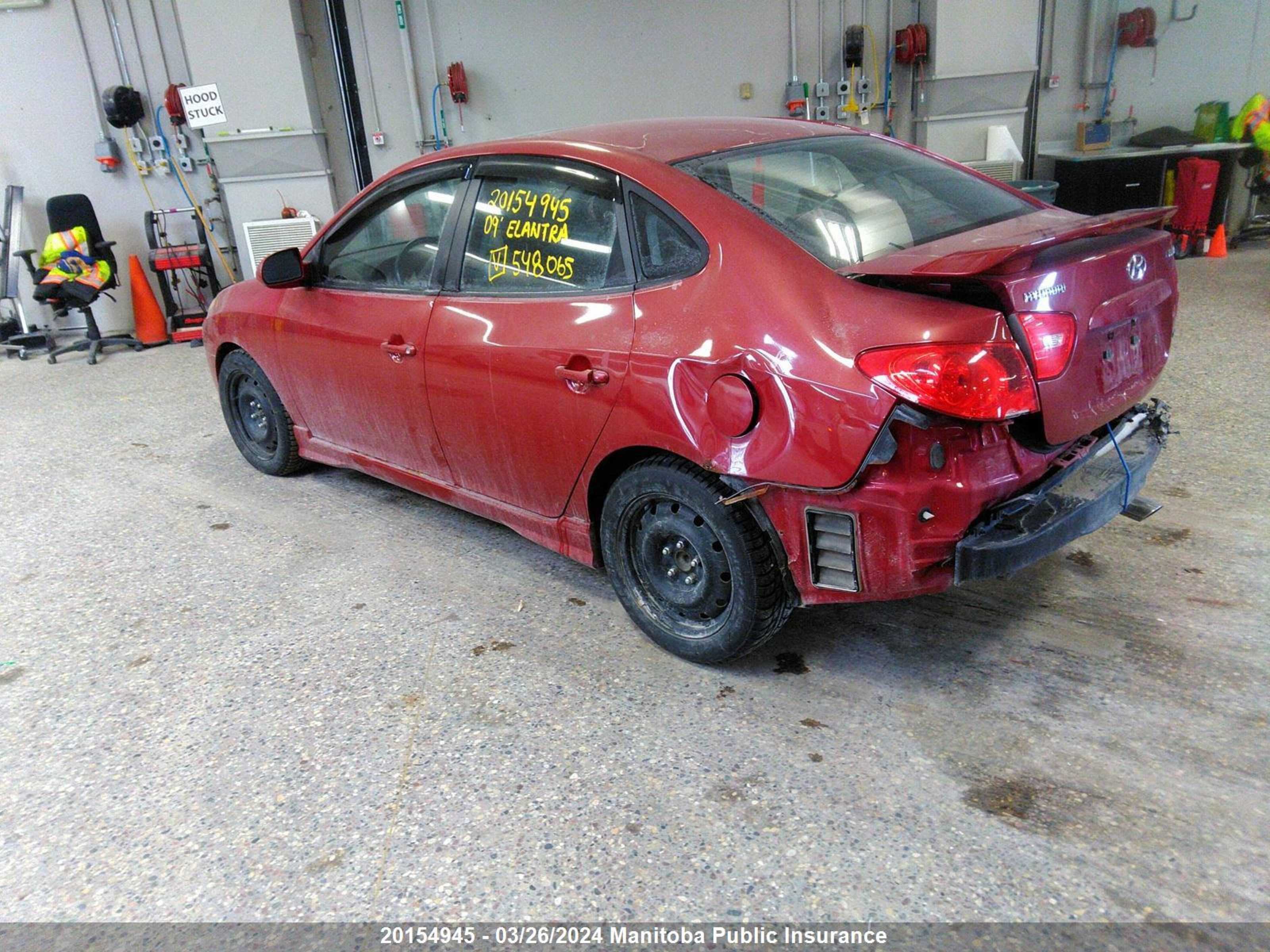 Photo 2 VIN: KMHDU45D19U548065 - HYUNDAI ELANTRA 