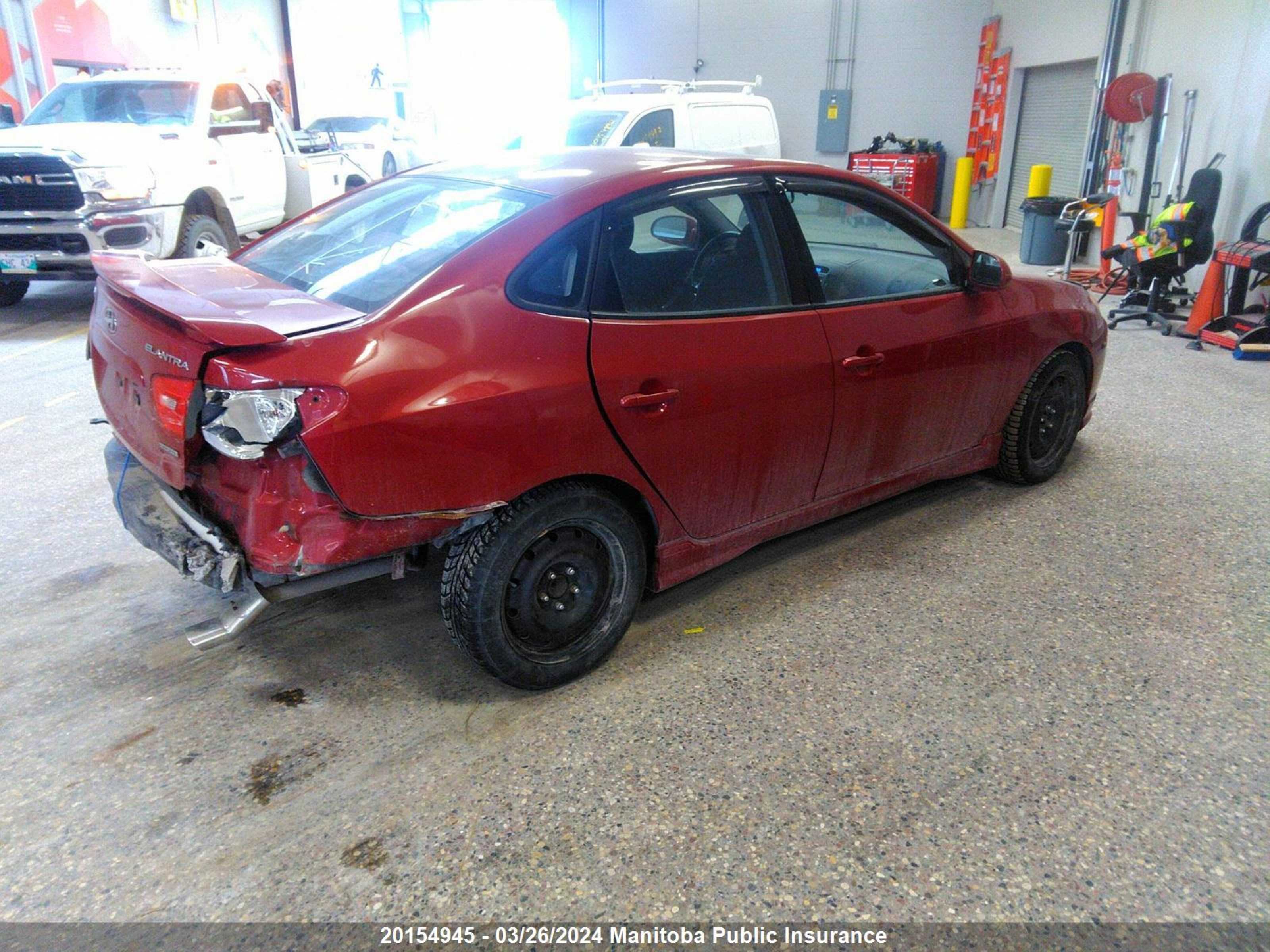 Photo 3 VIN: KMHDU45D19U548065 - HYUNDAI ELANTRA 