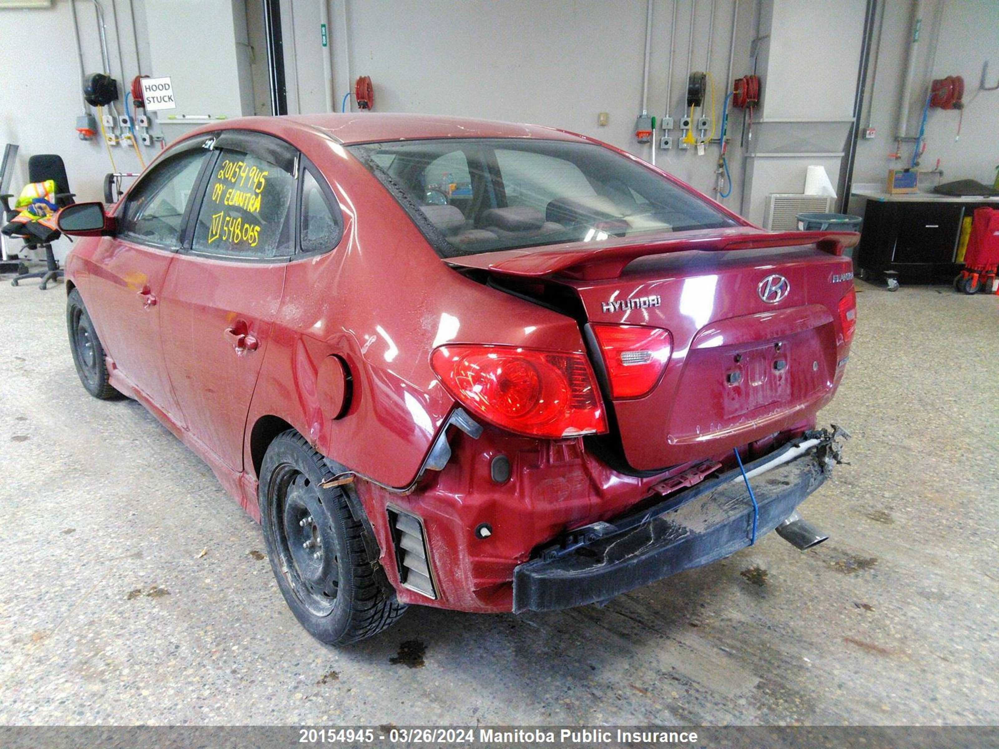 Photo 5 VIN: KMHDU45D19U548065 - HYUNDAI ELANTRA 