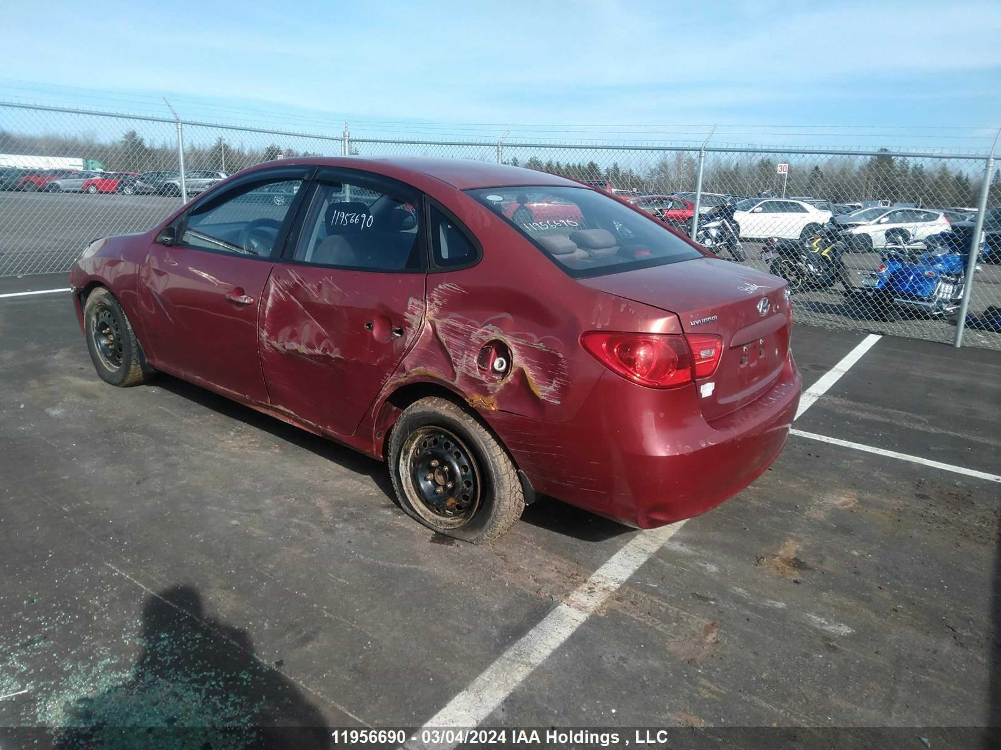 Photo 2 VIN: KMHDU45D19U769441 - HYUNDAI ELANTRA 