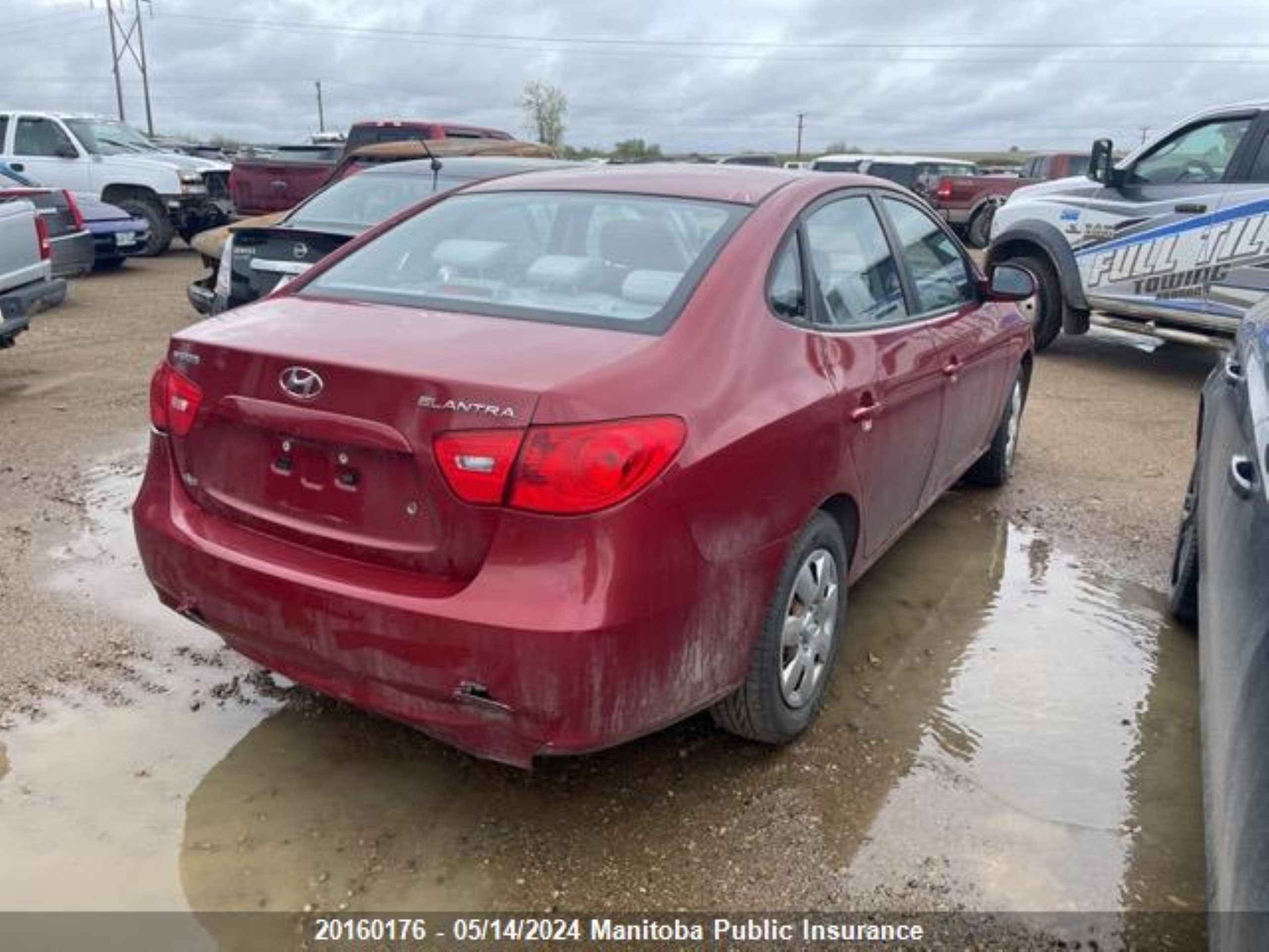 Photo 3 VIN: KMHDU45D68U372516 - HYUNDAI ELANTRA 