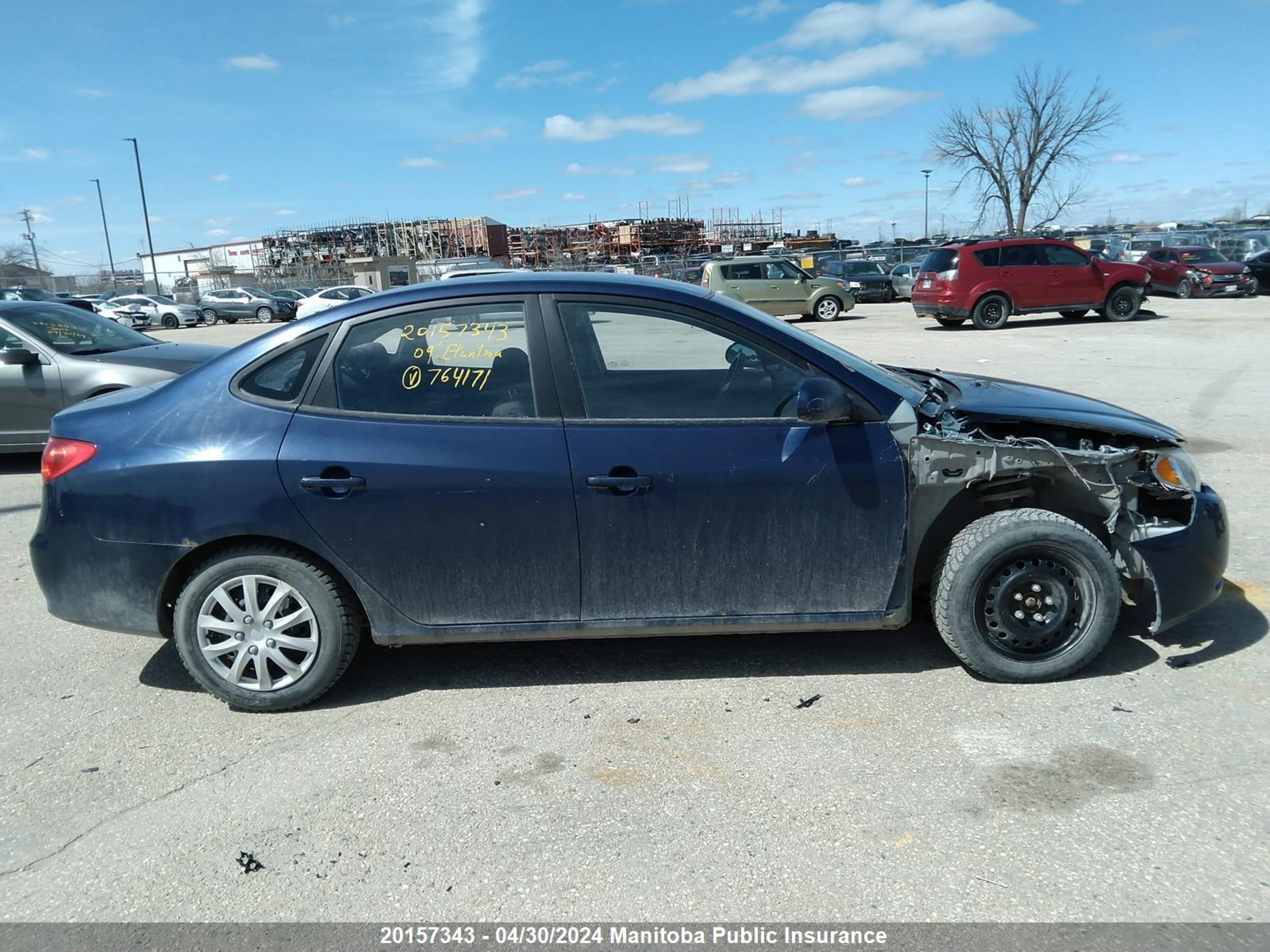 Photo 12 VIN: KMHDU45D69U764171 - HYUNDAI ELANTRA 