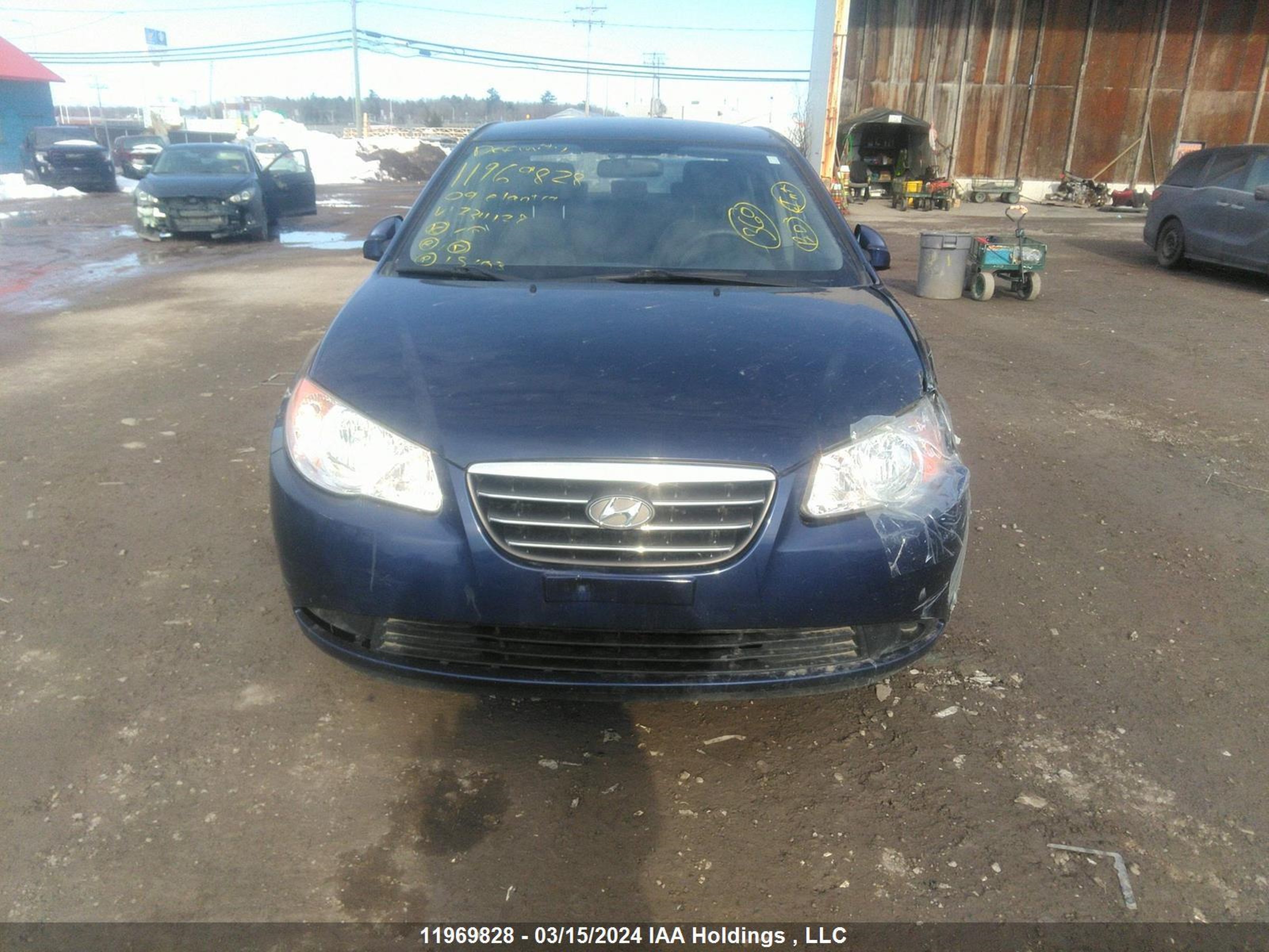 Photo 11 VIN: KMHDU45D99U734128 - HYUNDAI ELANTRA 