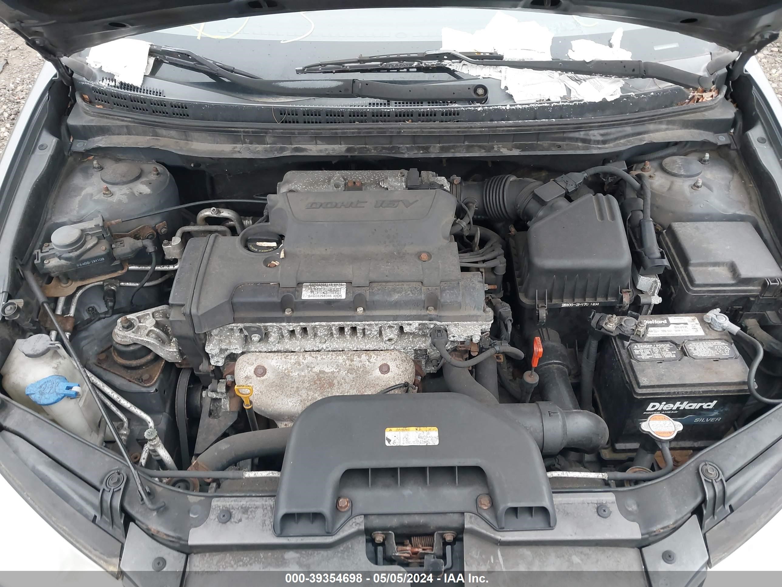 Photo 9 VIN: KMHDU46D08U562911 - HYUNDAI ELANTRA 